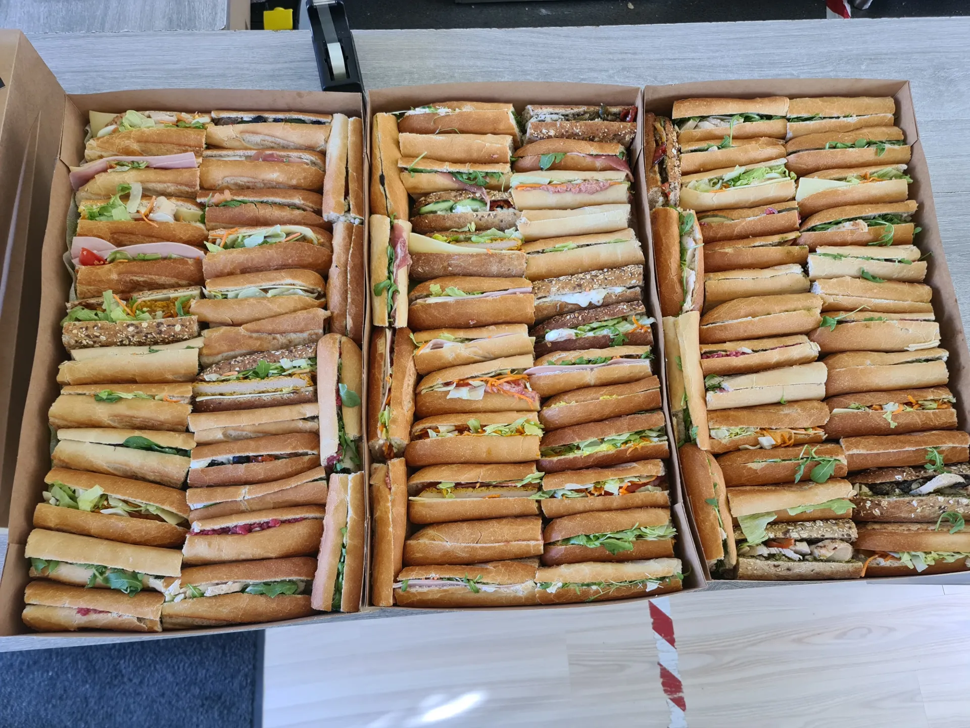 Plateaux sandwiches classique