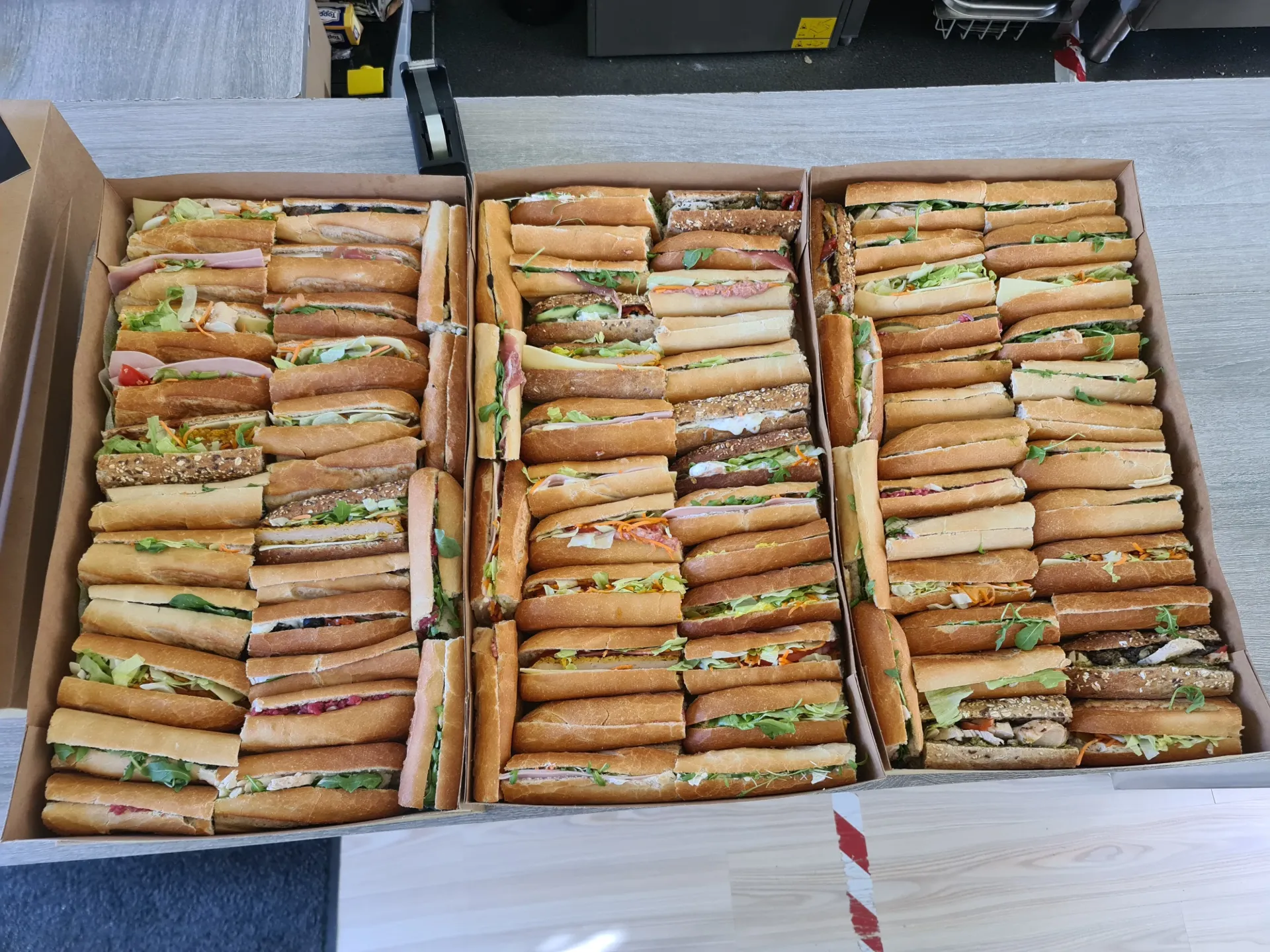 Plateaux sandwich originaux